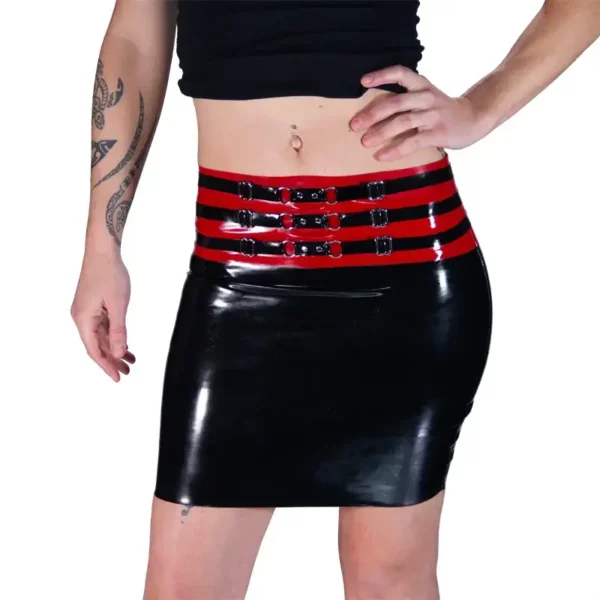 Jupe Latex Louve